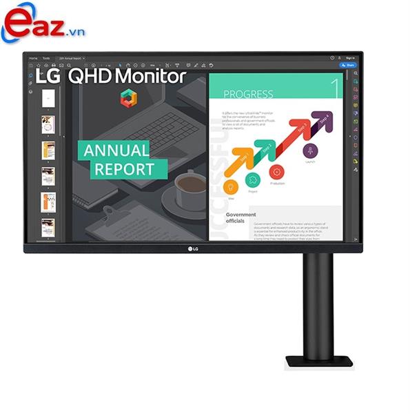 LCD LG 27QN880 | 27 inch QHD IPS (2560x1440) HDR AMD FreeSync™ USB Type C™ | HDMI | DisplayPort | USB Type C | USB 3.0 | 0920ID